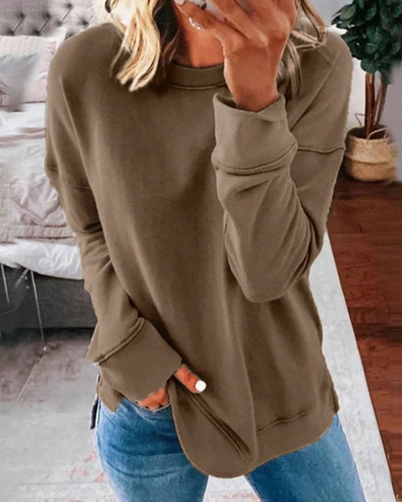 Classic Soft Sweatshirt - Khaki