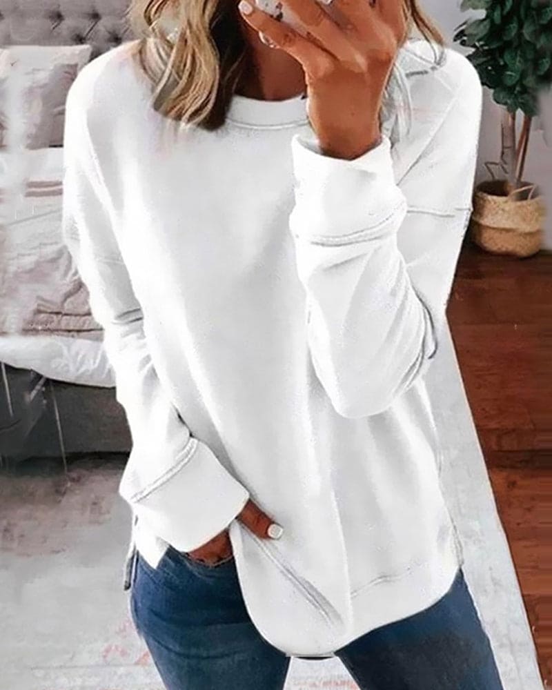 Classic Soft Sweatshirt - White