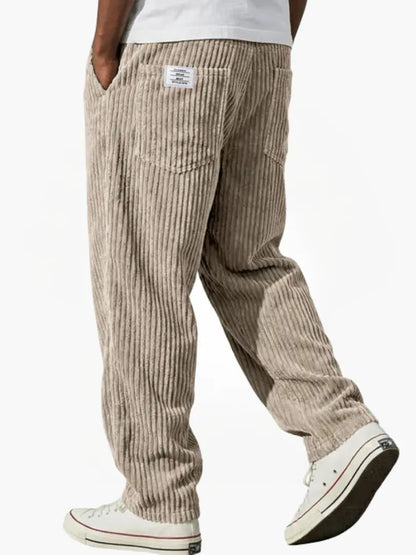 Corduroy Trousers - Khaki