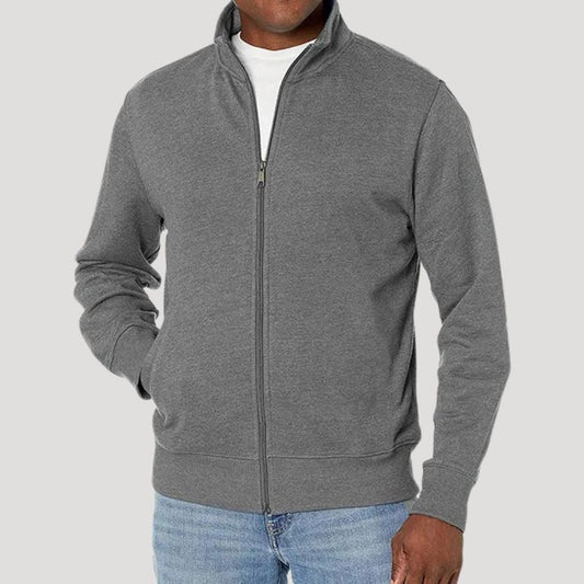 Everyday Lightweight Zip Jacket - Grey
