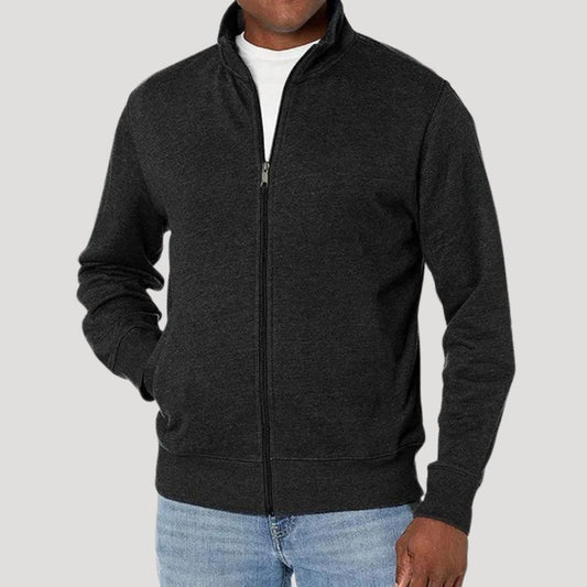 Everyday Lightweight Zip Jacket - Black