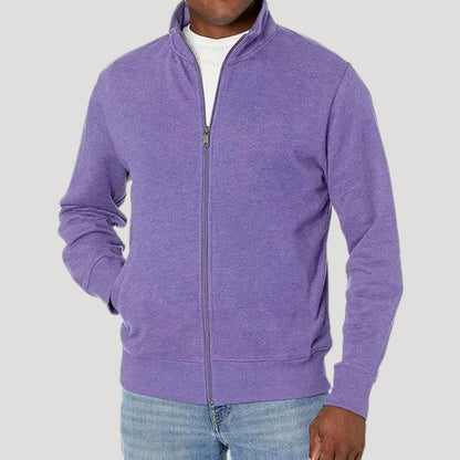Everyday Lightweight Zip Jacket - Purple