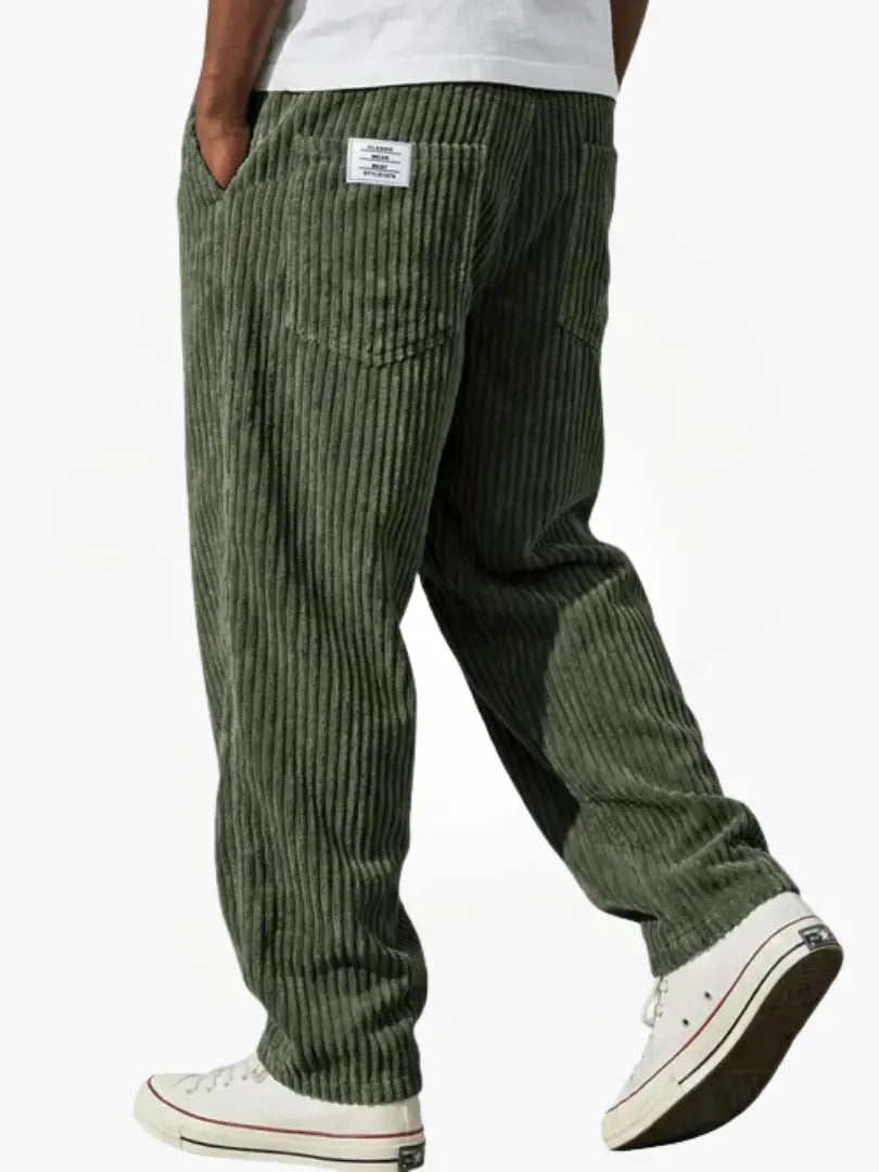 Corduroy Trousers - Green
