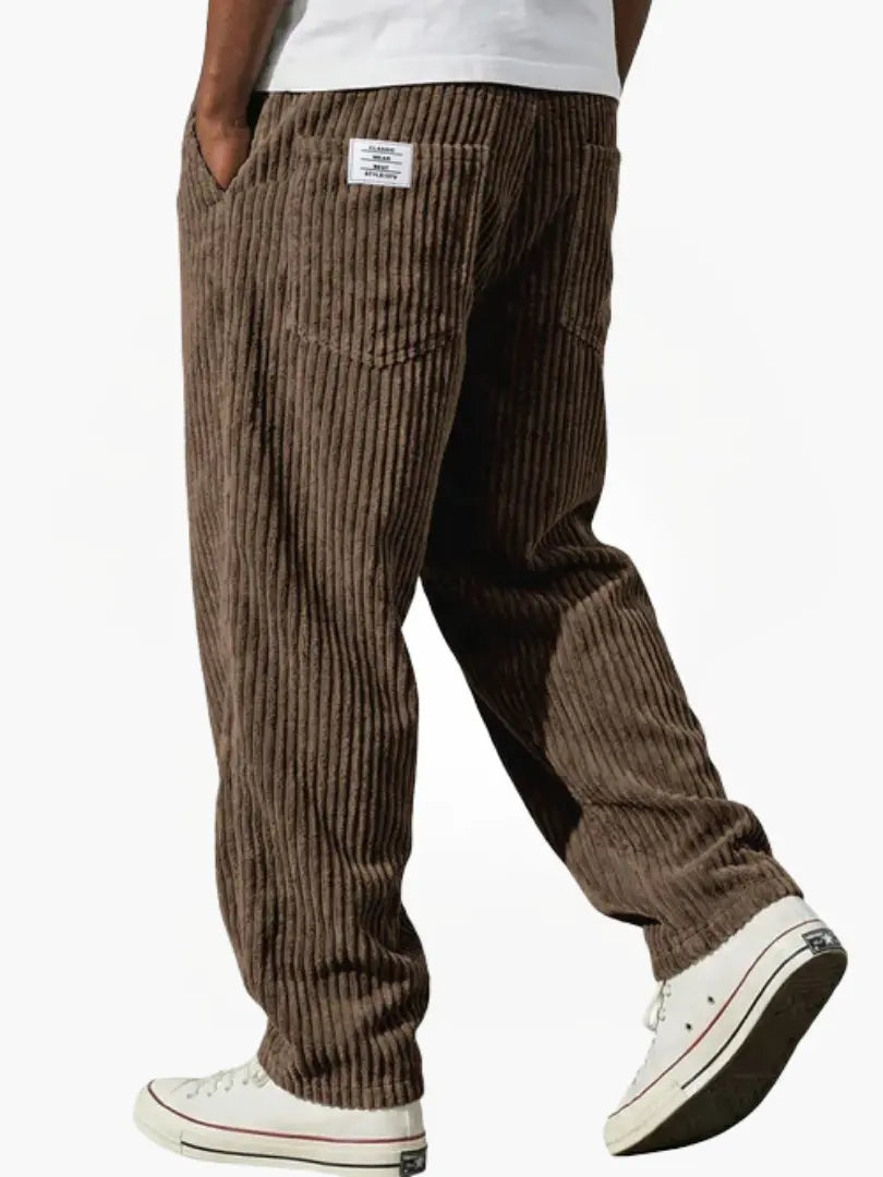 Corduroy Trousers - Brown
