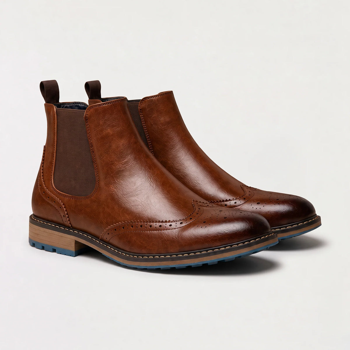 Brogue Chelsea Dress Boots