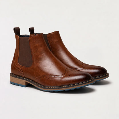 Brogue Chelsea Dress Boots