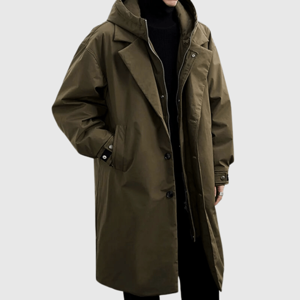 Waterproof All-Weather Raincoat - Green