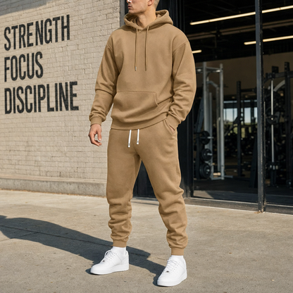 Hooded Tracksuit & Jogger Set