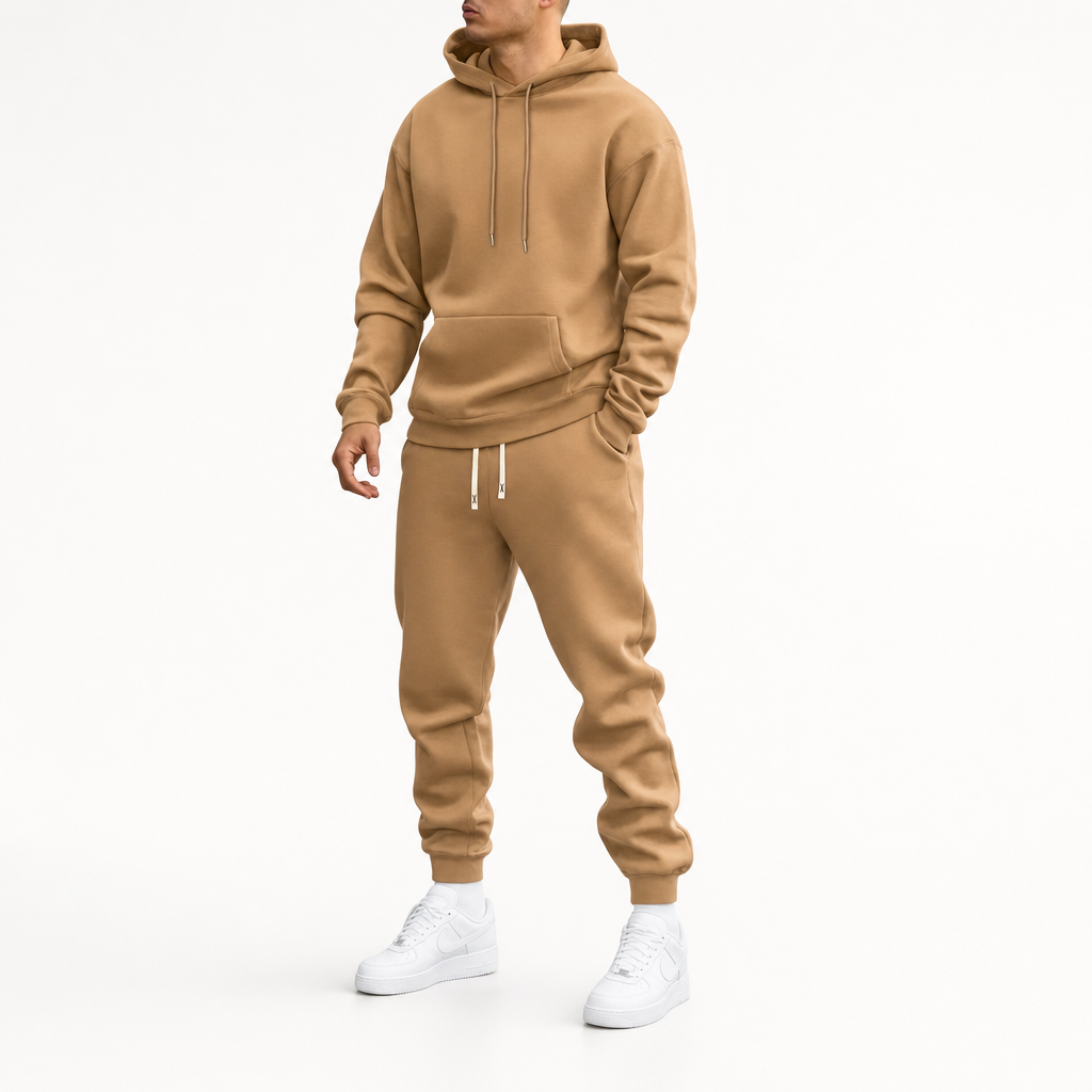 Hooded Tracksuit & Jogger Set