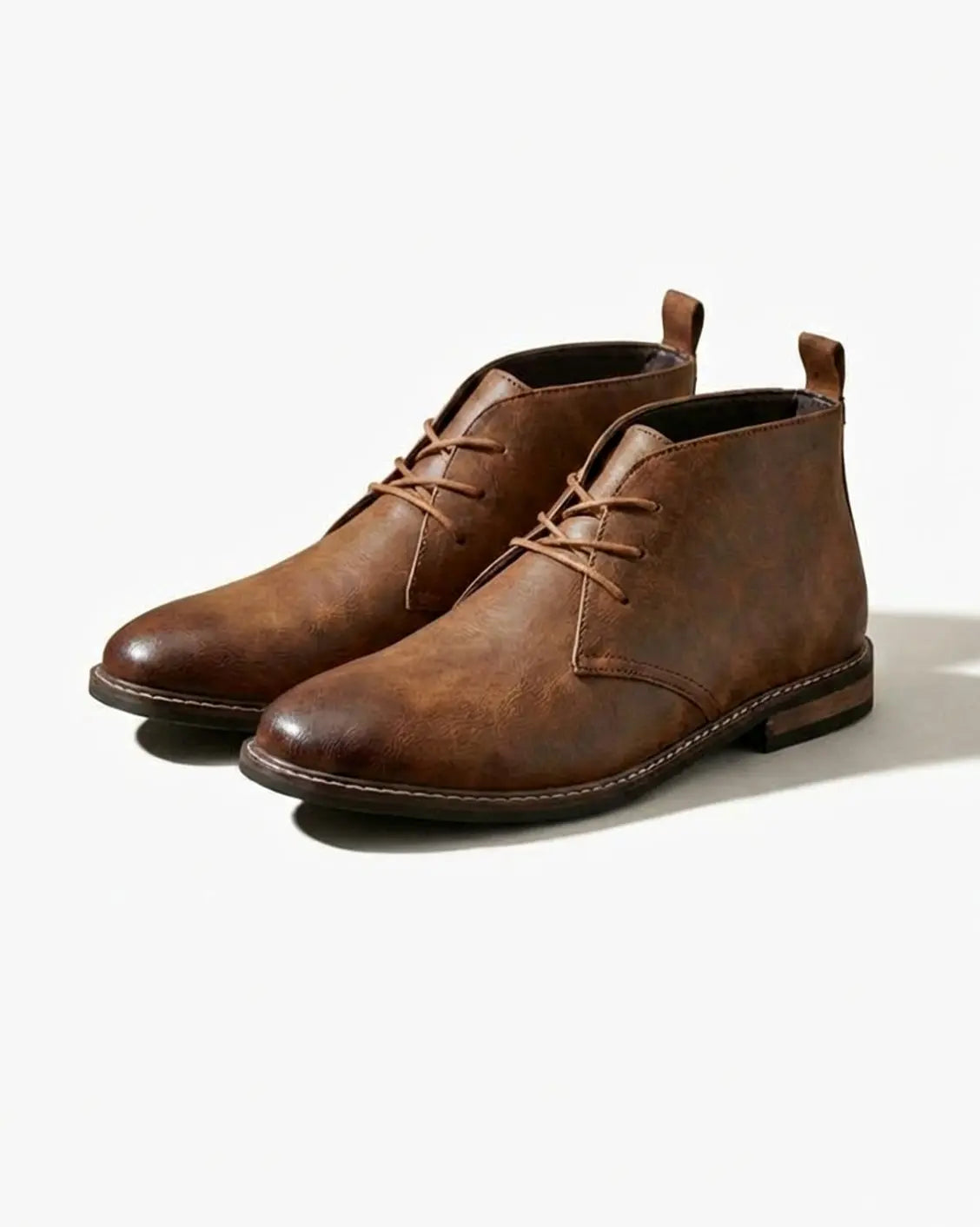 Muhammad Full-Grain Leather Chukka Boots - Dark Brown
