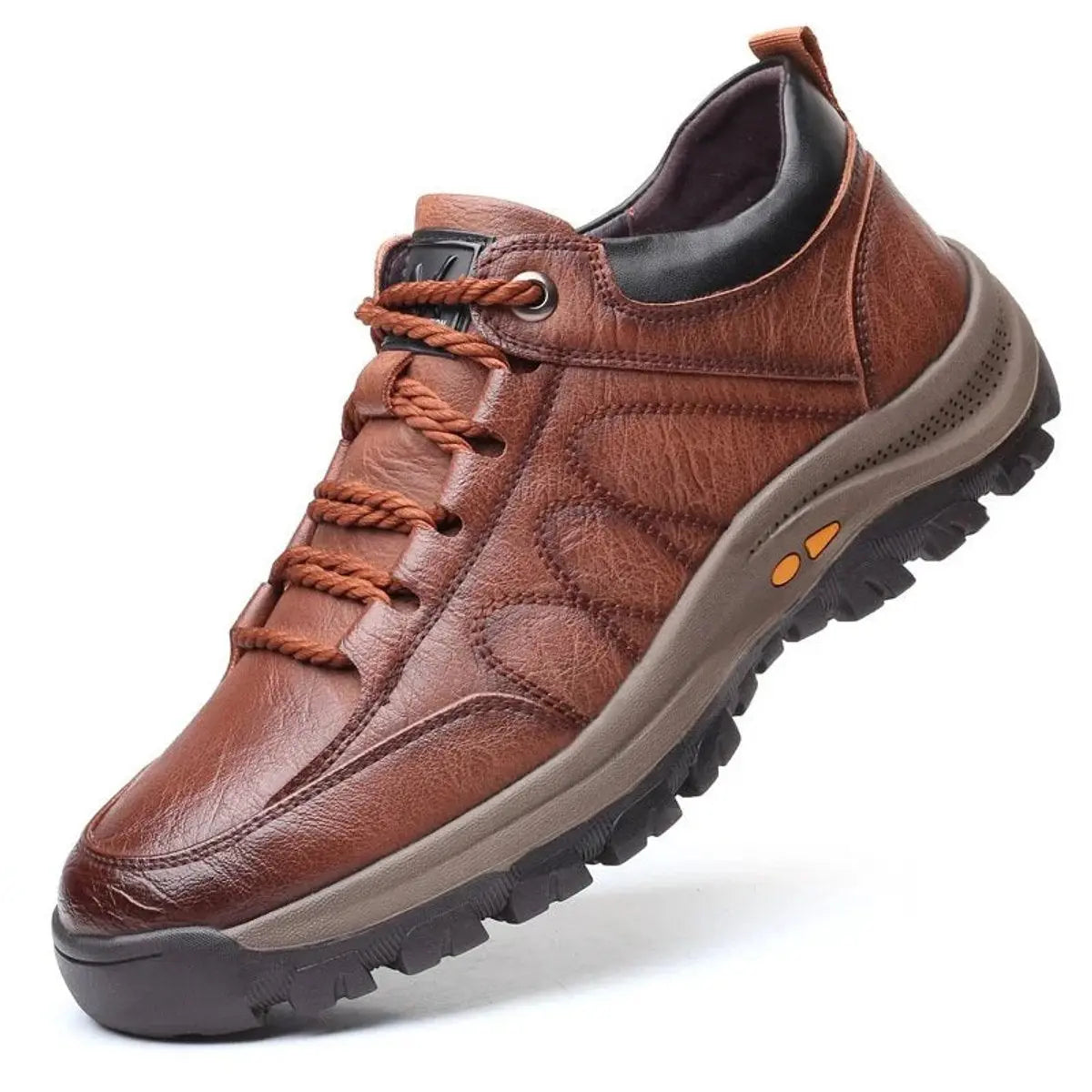 William Orthopedic Waterproof Casual Shoes - Brown