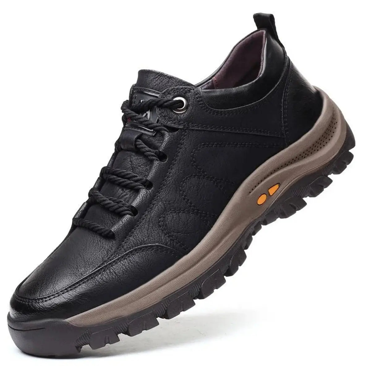 William Orthopedic Waterproof Casual Shoes - Black