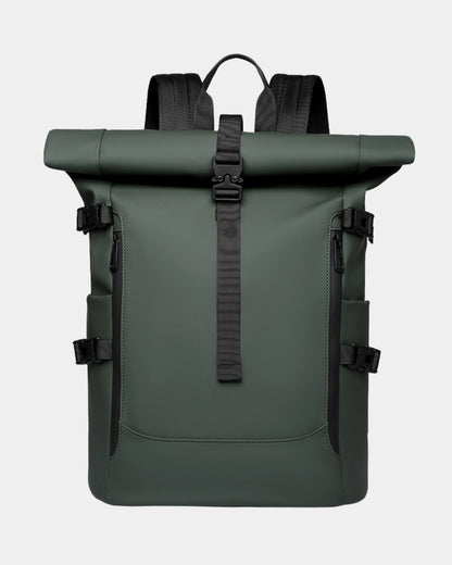 Waterproof Laptop Travel Backpack - Army Green