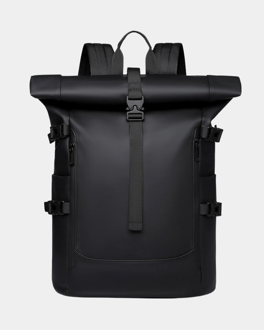Waterproof Laptop Travel Backpack - Black