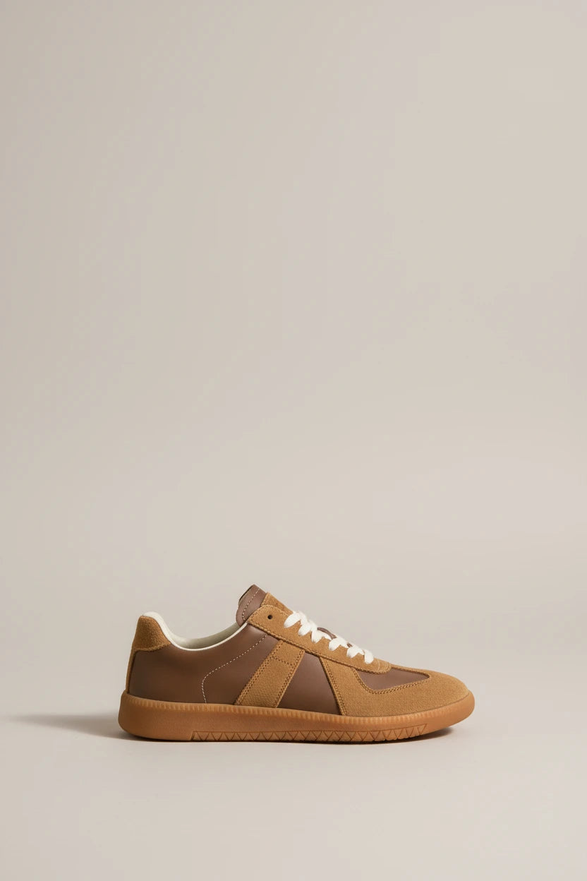 Elliot German Army Trainer - Brown - profile
