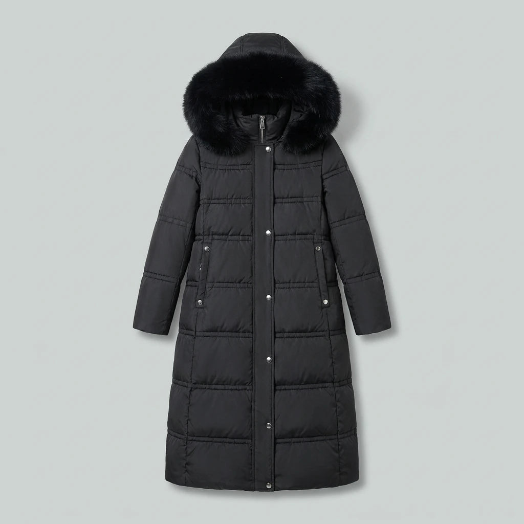 Freya Designer Winter Parka - Black