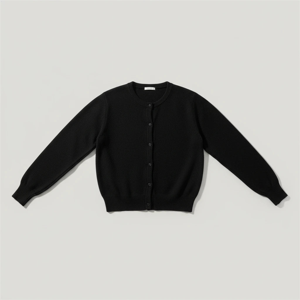 Ruby Soft Knit Cardigan - Black