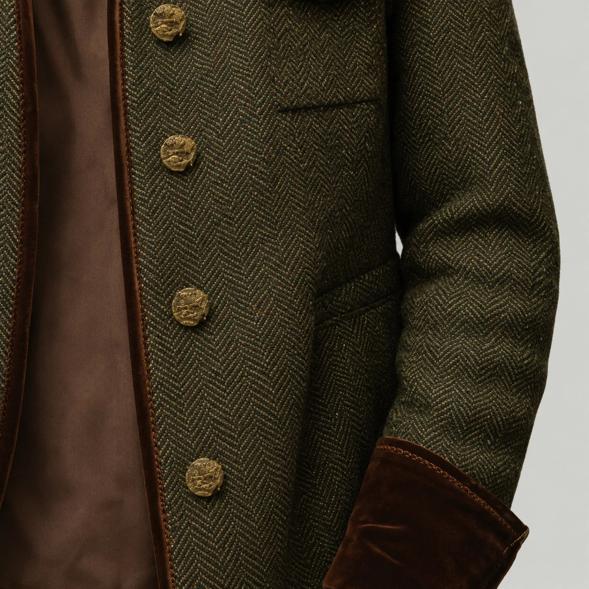 Women's Herringbone Tweed Jacket