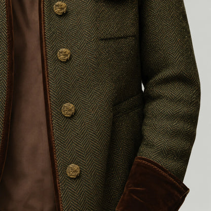 Women's Herringbone Tweed Jacket
